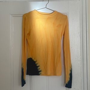 Yellow/Blue Tie Dye Proenza Schouler top. Gently used, great condition.